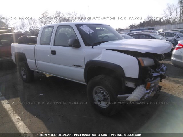 1GCHC29U16E129274 - 2006 CHEVROLET SILVERADO C2500 HEAVY DUTY WHITE photo 1