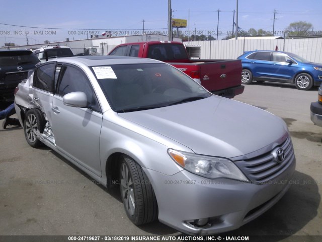 4T1BK3DB6BU437928 - 2011 TOYOTA AVALON LIMITED SILVER photo 1