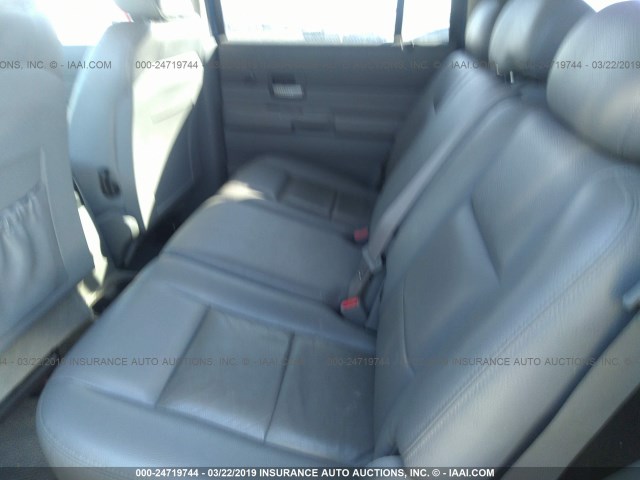 1D4HB48D04F117255 - 2004 DODGE DURANGO SLT BLUE photo 8