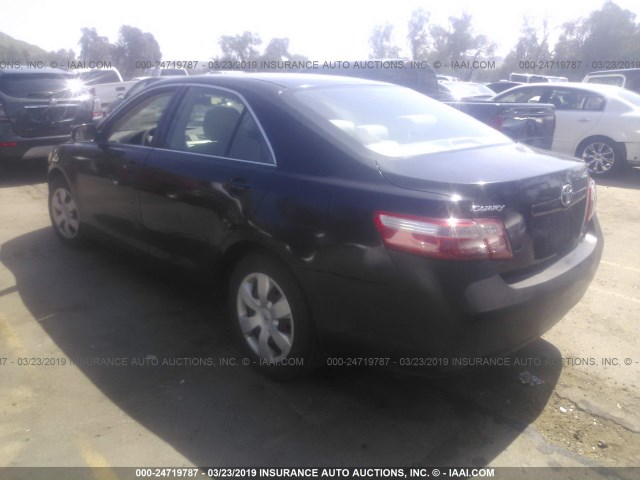 4T4BE46K28R019374 - 2008 TOYOTA CAMRY CE/LE/XLE/SE 黑色 照片 3