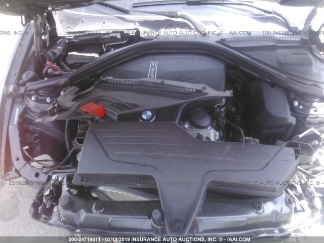 WBA8E9C56GK645487 - 2016 BMW 328 I SULEV BLACK photo 10