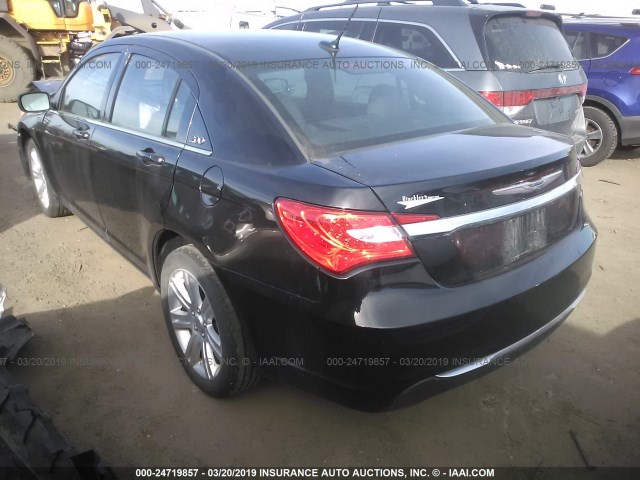 1C3CCBBB9DN553533 - 2013 CHRYSLER 200 TOURING BLACK photo 3