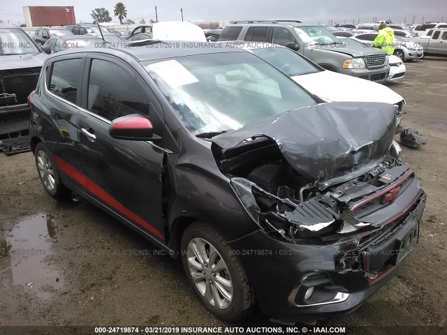 KL8CF6SA9GC625342 - 2016 CHEVROLET SPARK 2LT GRAY photo 1