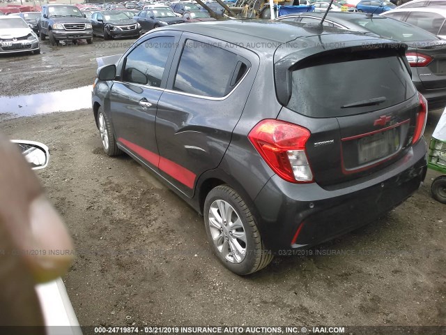 KL8CF6SA9GC625342 - 2016 CHEVROLET SPARK 2LT GRAY photo 3