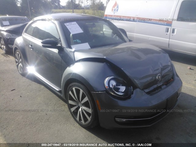 3VWVA7AT5DM658241 - 2013 VOLKSWAGEN BEETLE TURBO GRAY photo 1