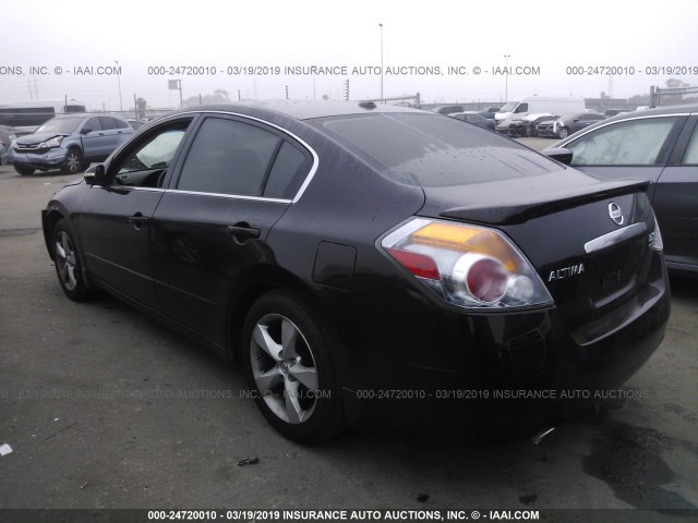 1N4BL21E77N465223 - 2007 NISSAN ALTIMA 3.5SE/3.5SL BLACK photo 3