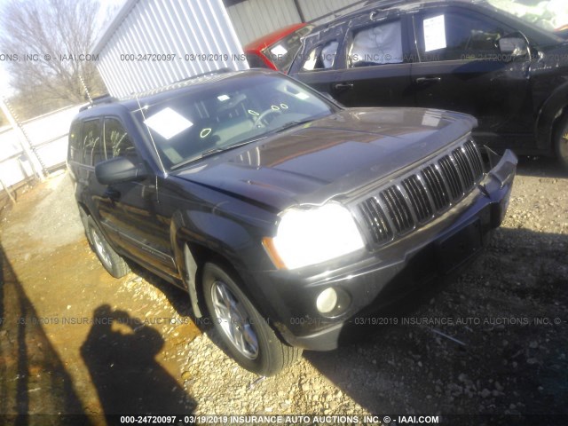 1J4GS48K15C559627 - 2005 JEEP GRAND CHEROKEE LAREDO/COLUMBIA/FREEDOM 黑色 照片 1