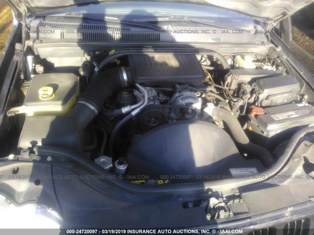 1J4GS48K15C559627 - 2005 JEEP GRAND CHEROKEE LAREDO/COLUMBIA/FREEDOM 黑色 照片 10