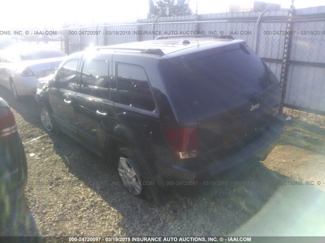 1J4GS48K15C559627 - 2005 JEEP GRAND CHEROKEE LAREDO/COLUMBIA/FREEDOM 黑色 照片 3