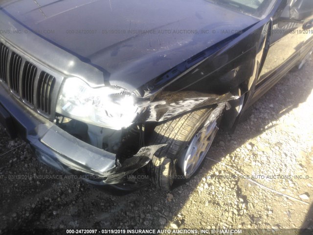 1J4GS48K15C559627 - 2005 JEEP GRAND CHEROKEE LAREDO/COLUMBIA/FREEDOM 黑色 照片 6