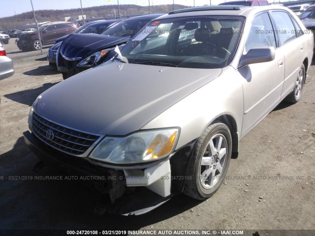 4T1BF28B13U315052 - 2003 TOYOTA AVALON XL/XLS TAN photo 2