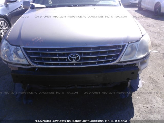 4T1BF28B13U315052 - 2003 TOYOTA AVALON XL/XLS TAN photo 6