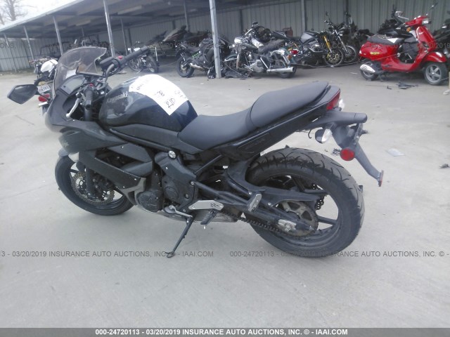 JKAEXEC1XADA50768 - 2010 KAWASAKI EX650 C 黑色 照片 3