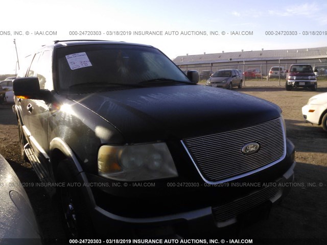 1FMPU18L04LB01207 - 2004 FORD EXPEDITION EDDIE BAUER BLACK photo 1