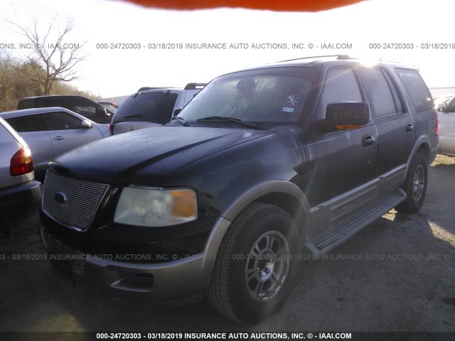 1FMPU18L04LB01207 - 2004 FORD EXPEDITION EDDIE BAUER BLACK photo 2