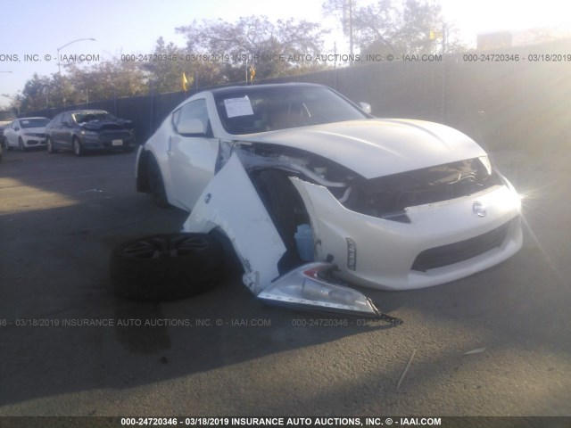 JN1AZ4EH4EM633099 - 2014 NISSAN 370Z TOURING/NISMO WHITE photo 1