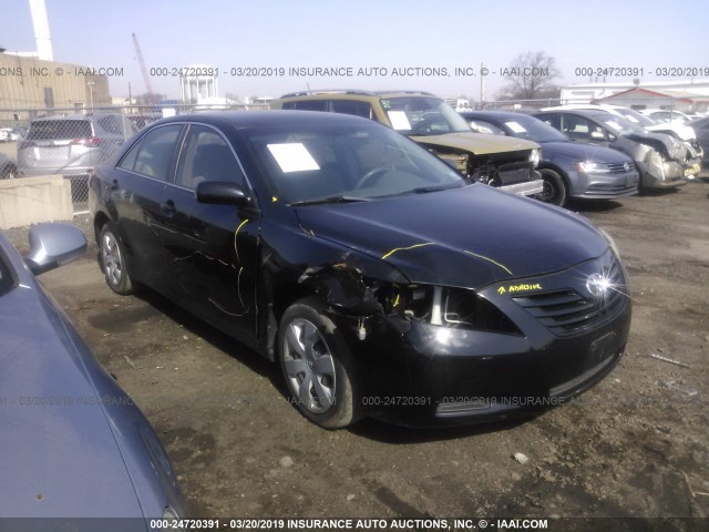 4T1BE46K58U730514 - 2008 TOYOTA CAMRY CE/LE/XLE/SE BLACK photo 1