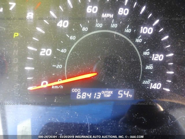 4T1BE46K58U730514 - 2008 TOYOTA CAMRY CE/LE/XLE/SE BLACK photo 7