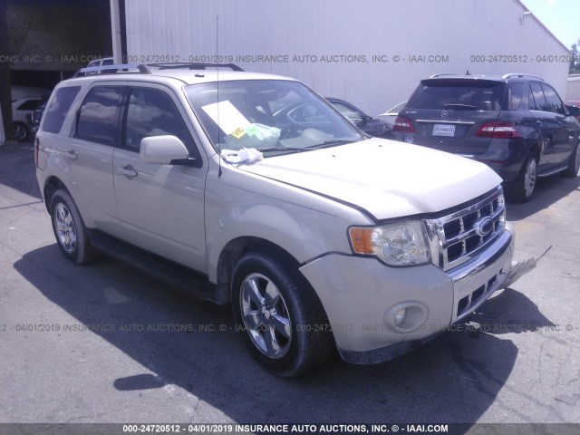 1FMCU04G79KA33762 - 2009 FORD ESCAPE LIMITED WHITE photo 1