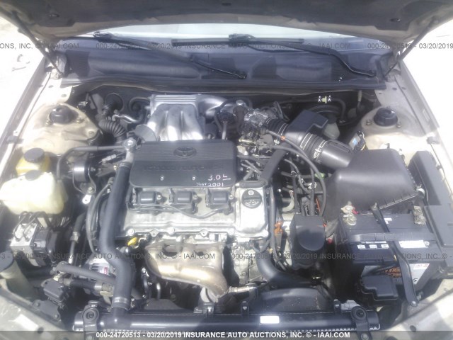 4T1BF28K51U124392 - 2001 TOYOTA CAMRY LE/XLE 棕色 照片 10