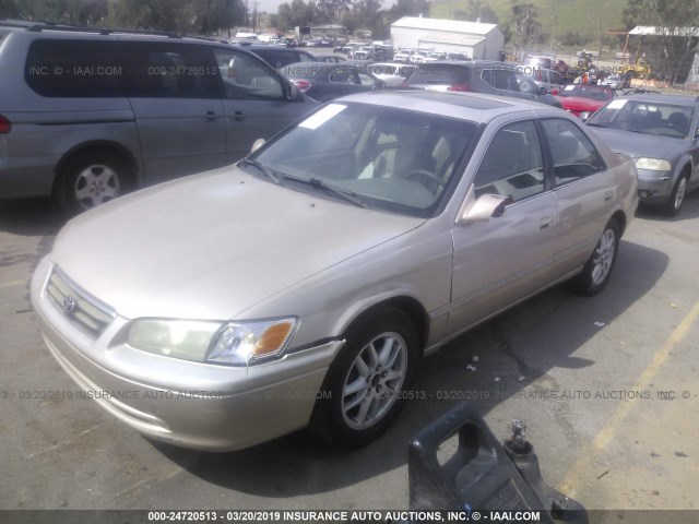 4T1BF28K51U124392 - 2001 TOYOTA CAMRY LE/XLE 棕色 照片 2