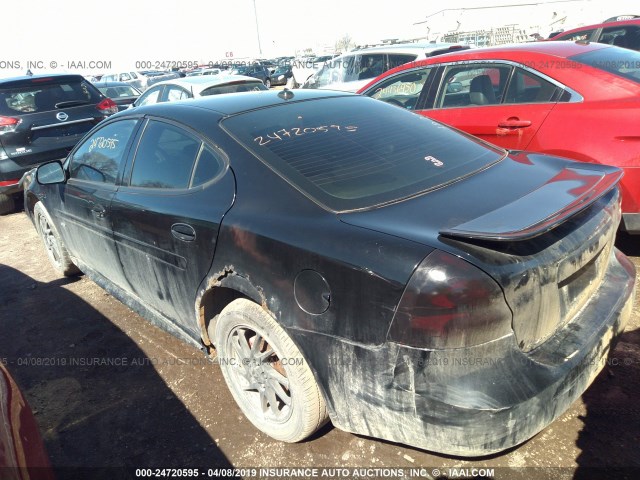 2G2WR524751131391 - 2005 PONTIAC GRAND PRIX GTP BLACK photo 3