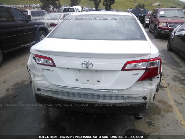 4T1BF1FK8EU358366 - 2014 TOYOTA CAMRY L/SE/LE/XLE 白色 照片 6