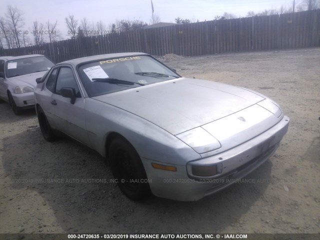 WP0AA0944FN471555 - 1985 PORSCHE 944 SILVER photo 1