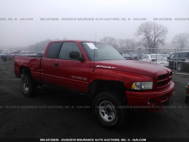 3B7KF23Z0XG164075 - 1999 DODGE RAM 2500 RED photo 1