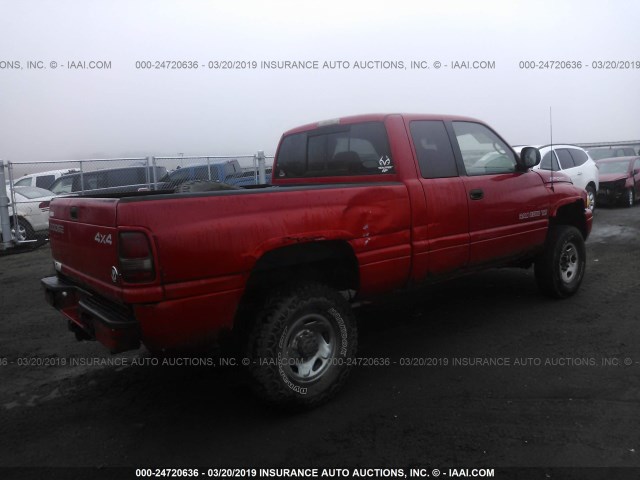 3B7KF23Z0XG164075 - 1999 DODGE RAM 2500 RED photo 4