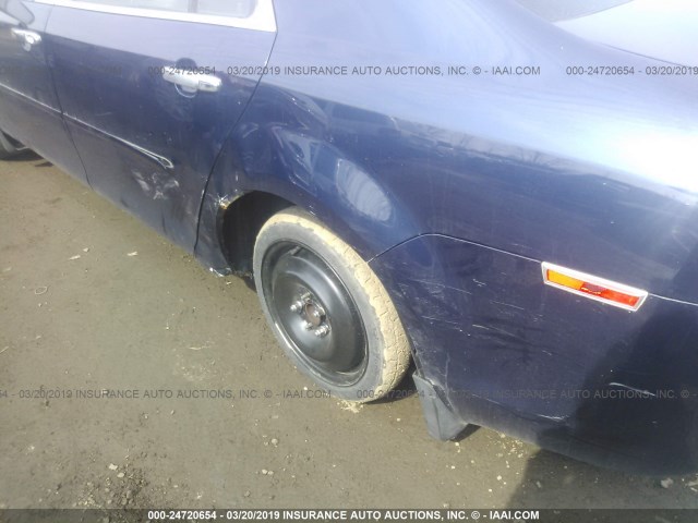 1G1ZE5E12BF383956 - 2011 CHEVROLET MALIBU LTZ ლურჯი ფოტო 6