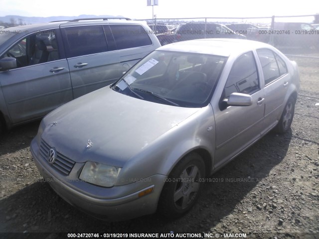 3VWSC29M6XM071984 - 1999 VOLKSWAGEN JETTA GLS SILVER photo 2