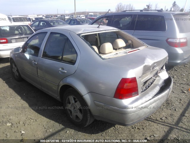 3VWSC29M6XM071984 - 1999 VOLKSWAGEN JETTA GLS SILVER photo 3