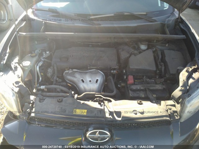 JTLZE4FE0CJ005883 - 2012 TOYOTA SCION XB 黑色 照片 10