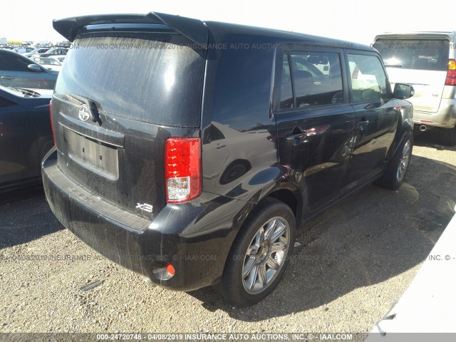 JTLZE4FE0CJ005883 - 2012 TOYOTA SCION XB 黑色 照片 4