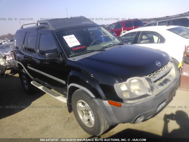 5N1ED28T94C679223 - 2004 NISSAN XTERRA XE/SE BLACK photo 1