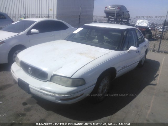 1G4HR52K1VH532429 - 1997 BUICK LESABRE LIMITED WHITE photo 2