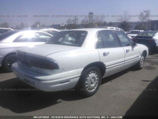 1G4HR52K1VH532429 - 1997 BUICK LESABRE LIMITED WHITE photo 4