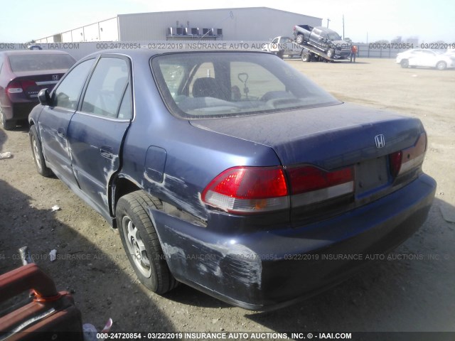 1HGCF86642A097451 - 2002 HONDA ACCORD VALUE BLACK photo 3