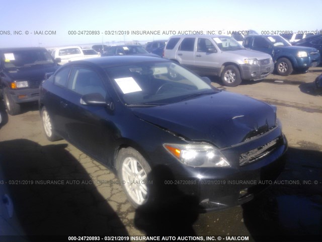 JTKDE167870173748 - 2007 TOYOTA SCION TC შავი ფოტო 1