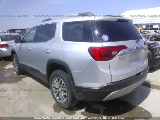 1GKKNLLA9HZ177593 - 2017 GMC ACADIA SLE SILVER photo 3