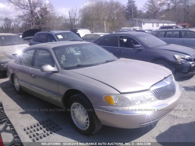 1LNFM97VXWY666325 - 1998 LINCOLN CONTINENTAL  GOLD photo 1