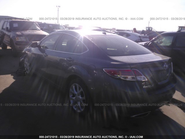 1YVHP82B495M02867 - 2009 MAZDA 6 S GRAY photo 3