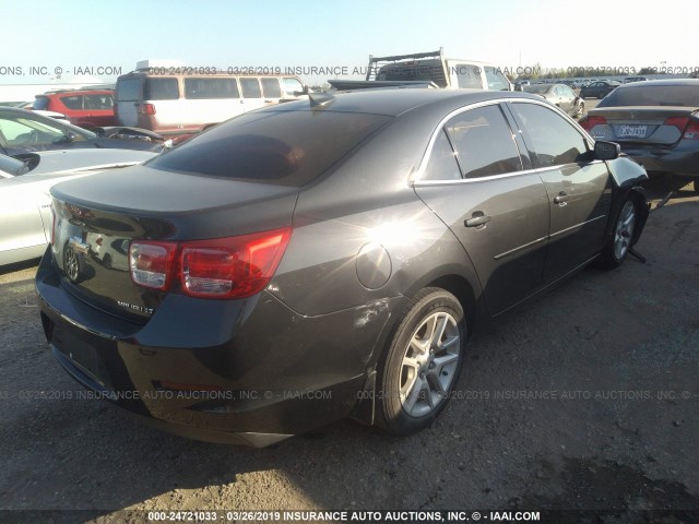 1G11C5SL5FF282943 - 2015 CHEVROLET MALIBU 1LT 黑色 照片 4
