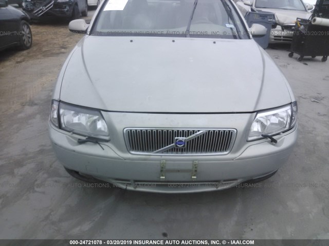 YV1TS92D831300857 - 2003 VOLVO S80 CREAM photo 6