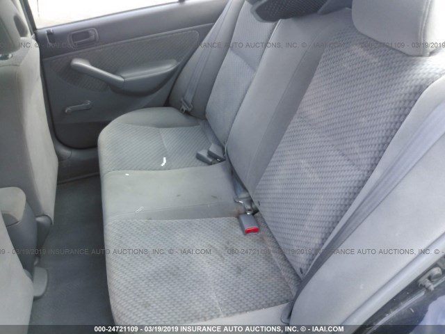 2HGES16335H627447 - 2005 HONDA CIVIC DX VP 黑色 照片 8