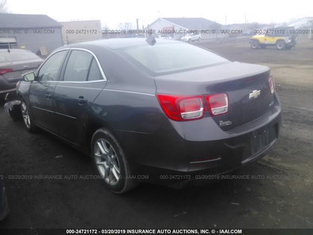 1G11C5SA8DF177163 - 2013 CHEVROLET MALIBU 1LT ნაცრისფერი ფოტო 3
