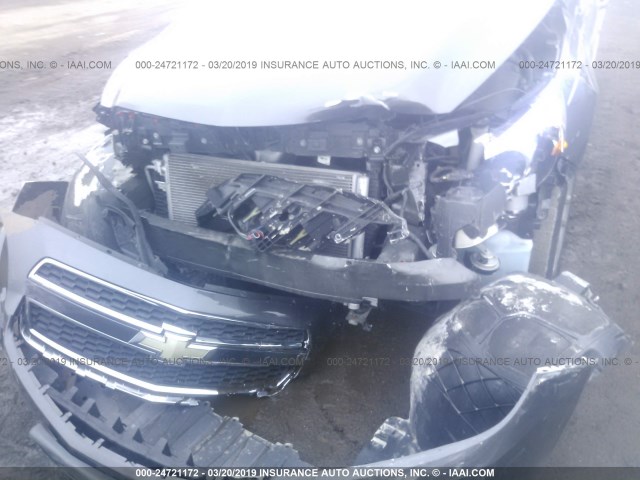 1G11C5SA8DF177163 - 2013 CHEVROLET MALIBU 1LT ნაცრისფერი ფოტო 6