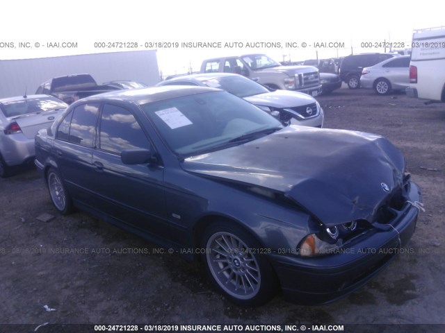 WBADN63421GM73666 - 2001 BMW 540 I AUTOMATIC Szary zdjęcie 1