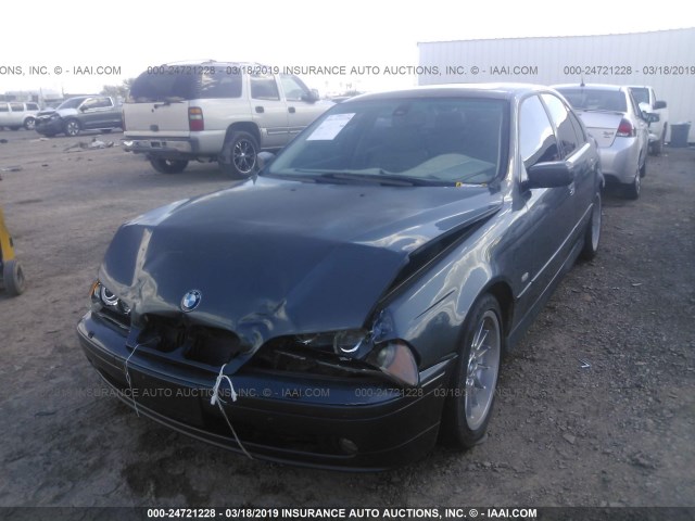 WBADN63421GM73666 - 2001 BMW 540 I AUTOMATIC Szary zdjęcie 6